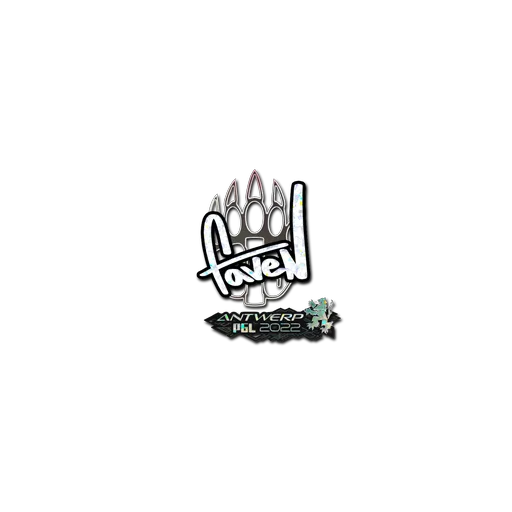 Sticker | faveN (Glitter) | Antwerp 2022
