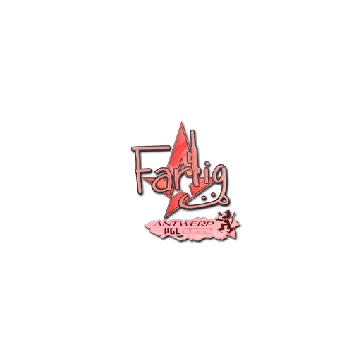Sticker | Farlig (Holo) | Antwerp 2022