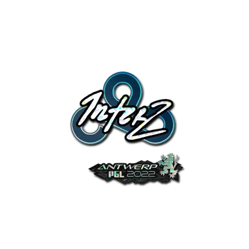 Sticker | interz (Glitter) | Antwerp 2022