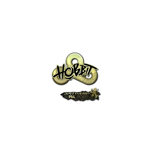 Sticker | Hobbit (Gold) | Antwerp 2022
