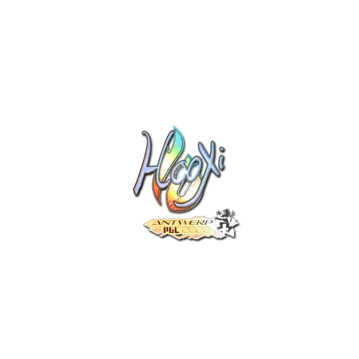Sticker | HooXi (Holo) | Antwerp 2022