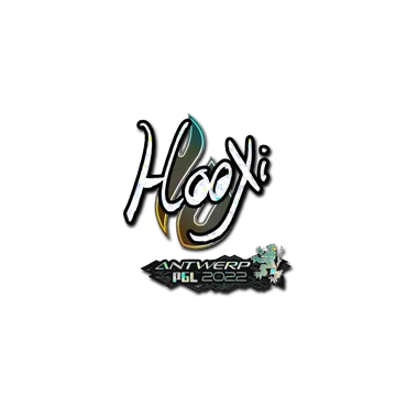 Sticker | HooXi (Glitter) | Antwerp 2022