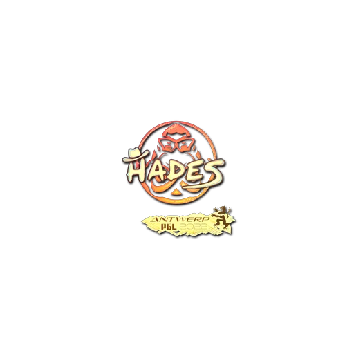 Наклейка | hades (голографическая) | Антверпен-2022