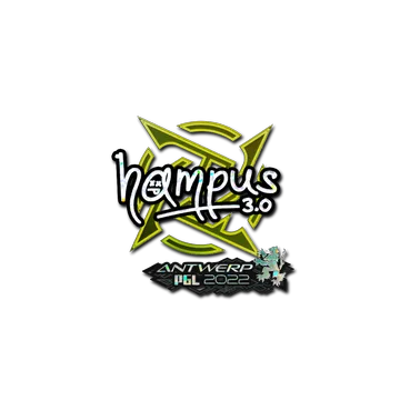 Sticker | hampus (Glitter) | Antwerp 2022