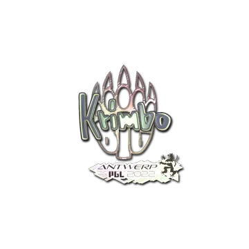 Sticker | Krimbo (Holo) | Antwerp 2022
