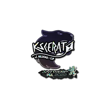 Sticker | KSCERATO (Glitter) | Antwerp 2022