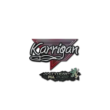 Sticker | karrigan | Antwerp 2022