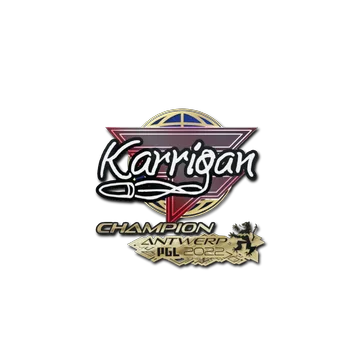 Sticker | karrigan (Champion) | Antwerp 2022
