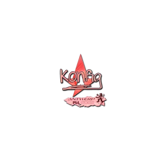 Sticker | k0nfig (Holo) | Antwerp 2022