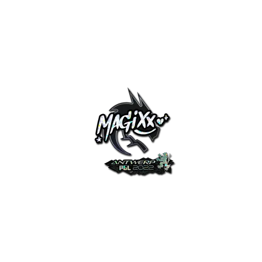Наклейка | magixx (с блёстками) | Антверпен-2022