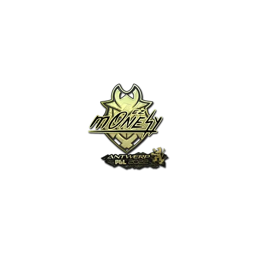 Sticker | m0NESY (Gold) | Antwerp 2022