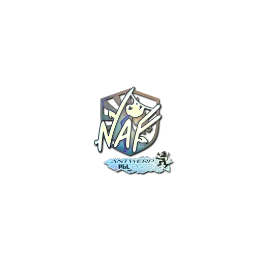 Sticker | NAF (Holo) | Antwerp 2022