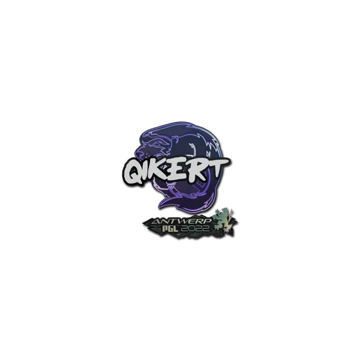 Наклейка | qikert | Антверпен-2022