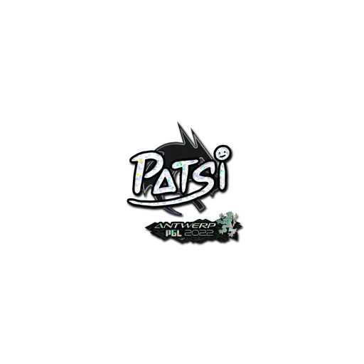 Sticker | Patsi (Glitter) | Antwerp 2022