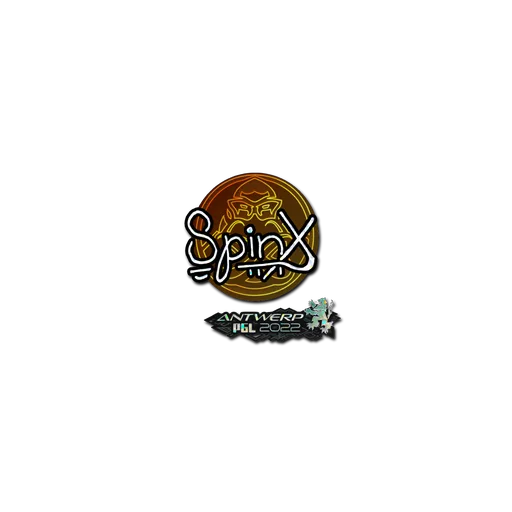 Наклейка | Spinx (с блёстками) | Антверпен-2022