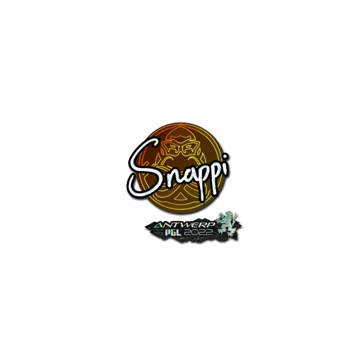 Наклейка | Snappi (с блёстками) | Антверпен-2022