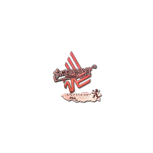 Sticker | sinnopsyy (Holo) | Antwerp 2022