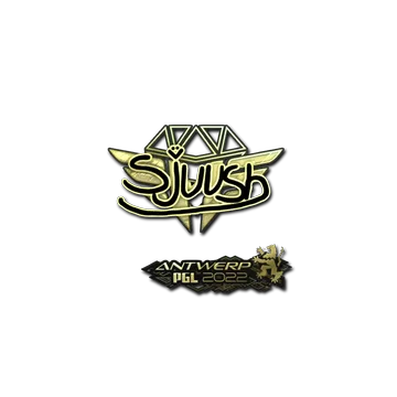 Sticker | sjuush (Gold) | Antwerp 2022