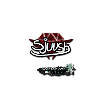 Sticker | sjuush (Glitter) | Antwerp 2022