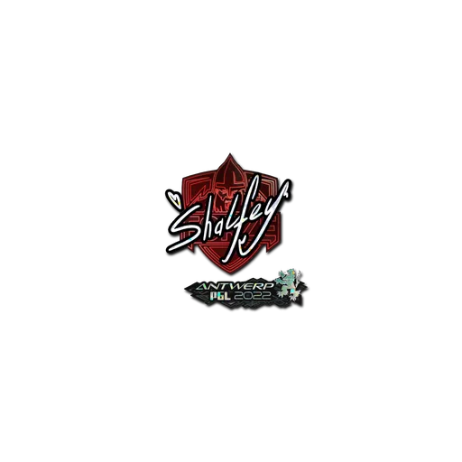 Наклейка | shalfey (с блёстками) | Антверпен-2022