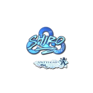 Sticker | sh1ro (Holo) | Antwerp 2022