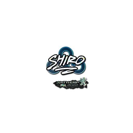 Sticker | sh1ro (Glitter) | Antwerp 2022