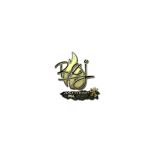 Sticker | roeJ (Gold) | Antwerp 2022