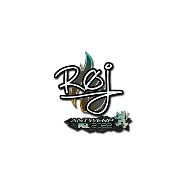 Sticker | roeJ (Glitter) | Antwerp 2022