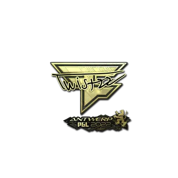 Sticker | Twistzz (Gold) | Antwerp 2022