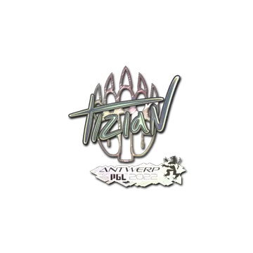 Sticker | tiziaN (Holo) | Antwerp 2022