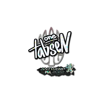 Sticker | tabseN (Glitter) | Antwerp 2022