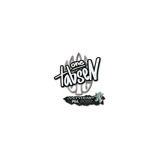 Sticker | tabseN (Glitter) | Antwerp 2022