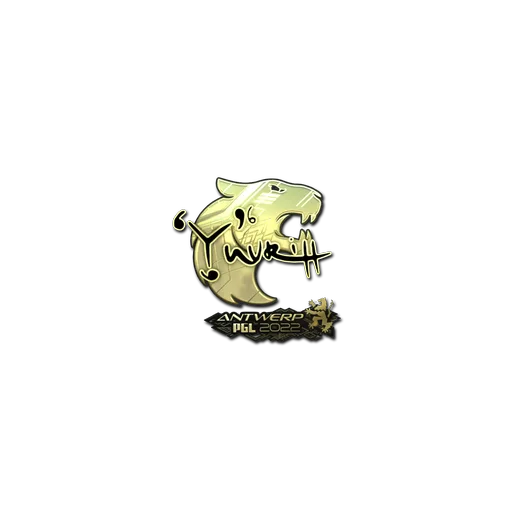 Sticker | yuurih (Gold) | Antwerp 2022