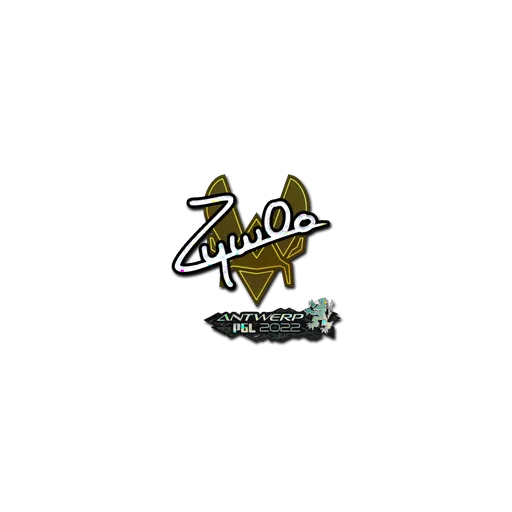 Sticker | ZywOo (Glitter) | Antwerp 2022