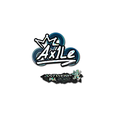 Sticker | Ax1Le (Glitter) | Antwerp 2022
