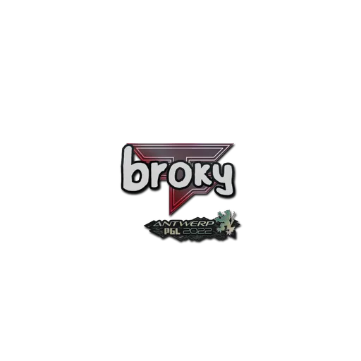 Наклейка | broky | Антверпен-2022