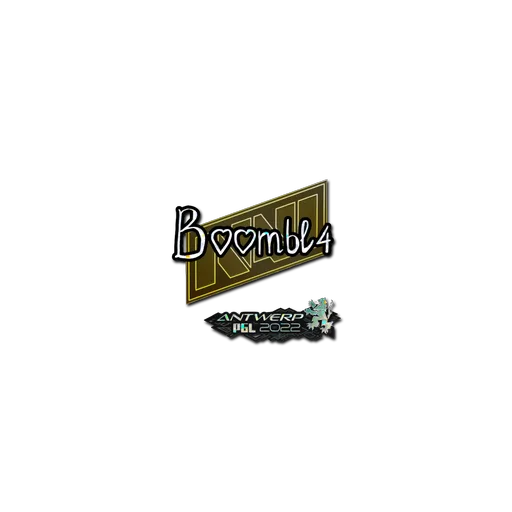 Sticker | Boombl4 (Glitter) | Antwerp 2022