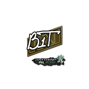Sticker | b1t (Glitter) | Antwerp 2022