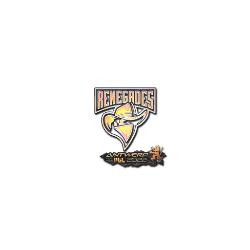 Наклейка | Renegades (голографическая) | Антверпен-2022
