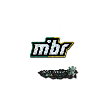 Sticker | MIBR (Glitter) | Antwerp 2022