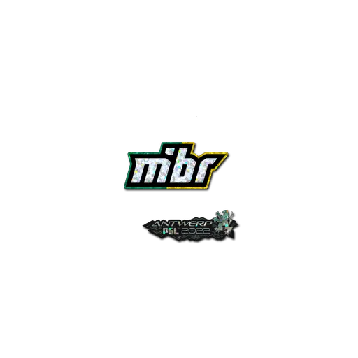 Sticker | MIBR (Glitter) | Antwerp 2022