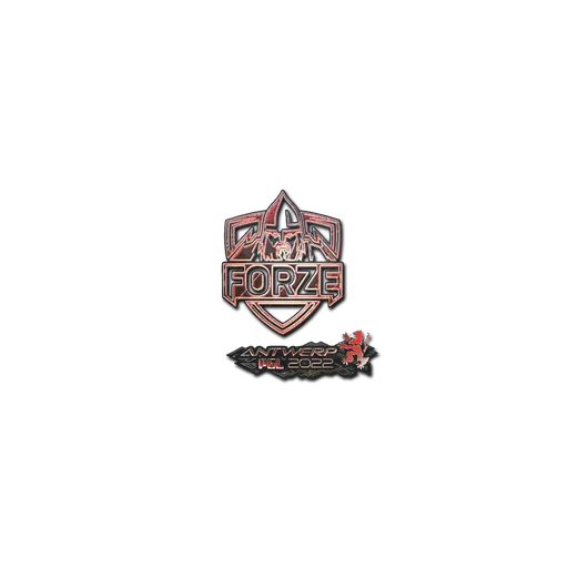 Наклейка | forZe eSports (голографическая) | Антверпен-2022
