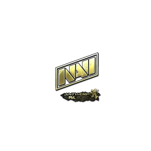 Наклейка | Natus Vincere (золотая) | Антверпен-2022
