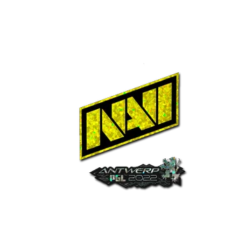 Наклейка | Natus Vincere (с блёстками) | Антверпен-2022