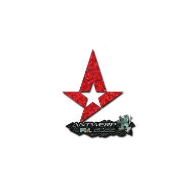 Sticker | Astralis (Glitter) | Antwerp 2022