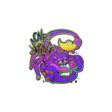 Sticker | One Sting (Holo)