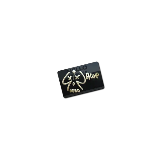 Наклейка | Привет, AWP (золотая)