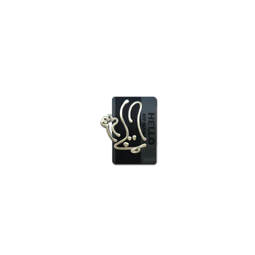 Sticker | Hello FAMAS (Gold)