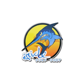 Sticker | Ocean Sunset Stabbyfish