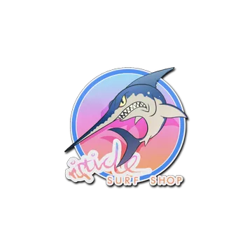 Sticker | Miami Stabbyfish